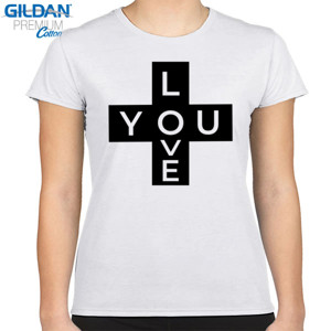 Kaos Kaos Love You Putih