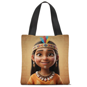 Tas Tote Fullprint Papuan girl
