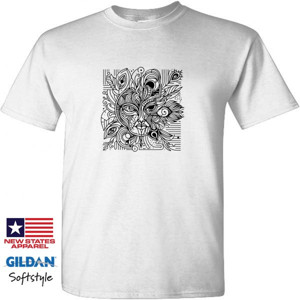 Kaos Premium - Seni Abstrak Pesona Alam