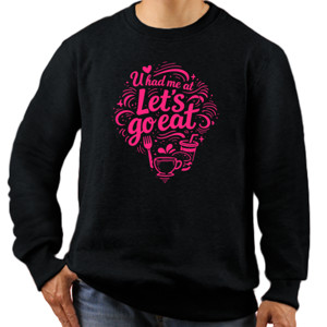 Jaket Sweater Valentine Love Food Typography