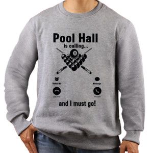 Jaket Sweater Kaos Billiard / Baju Bilyar 071