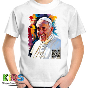 Kaos Anak POPE FRANCIS 010