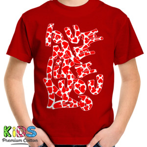 Kaos Love me like you do -Red