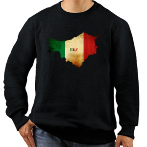 Jaket Sweater Kaos Bendera Italy (Italia) (SB3T4)