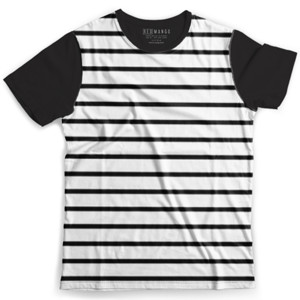 Kaos Fullprint Black Line Grown Up