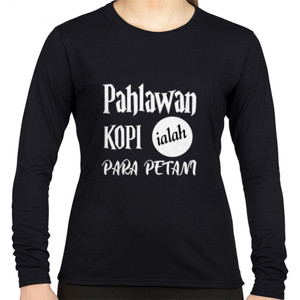 Kaos Petani kopi adalah pahlawan kopi