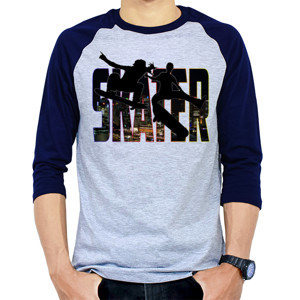 Kaos Raglan Skater
