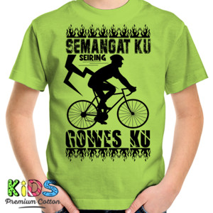 Kaos Semangat Ku seiring Gowes Ku