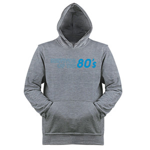 Jaket Hoodie SURVIVOR OF THE 80's Blue