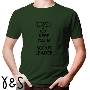 Kaos GRD004-KS-Keep Calm Im A Scout Leader