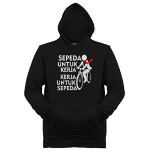 Jaket Hoodie Kaos Sepeda Untuk Kerja