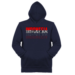 Jaket Hoodie Indonesia Batik