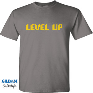 Kaos LEVEL UP Yellow