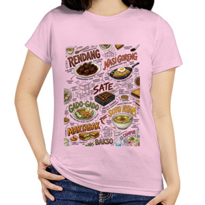 Kaos Kaos Kuliner Nusantara Indonesian Food