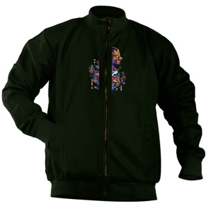 Jaket Bomber Kaos Seni Budaya Gatotkaca Satria Nusantara