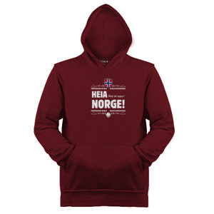 Jaket Hoodie NORWAY VIKING VINTAGE | HEIA NORGE!