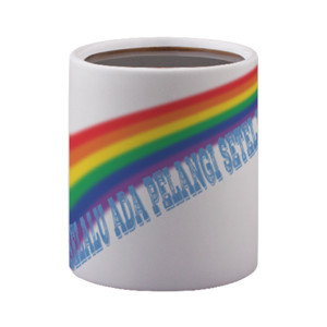 Mug Bunglon Pelangi setelah kegelapan