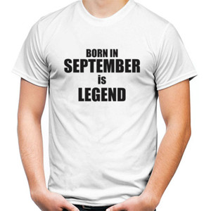 Kaos Distro Born in Septrmber is Legend