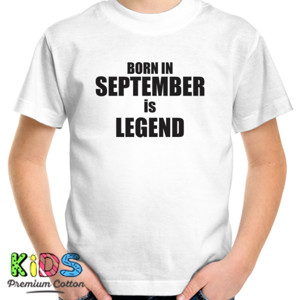 Kaos Distro Born in Septrmber is Legend
