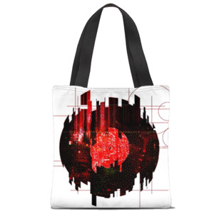 Tas Tote Fullprint DEATHSTEP