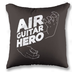 Bantal air guitar hero