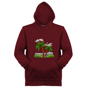 Jaket Hoodie Pemandangan