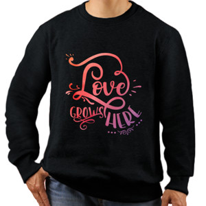 Jaket Sweater Love grows here bh72vealentin