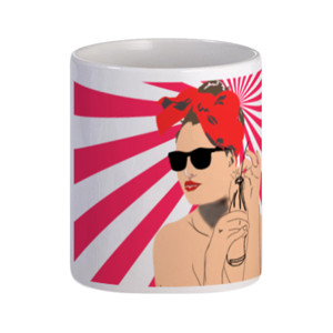 Mug Vintage girl 