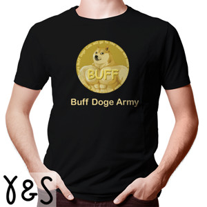 Kaos baju buff doge army