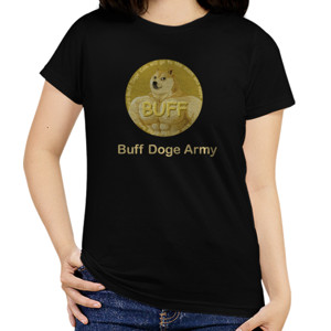 Kaos baju buff doge army