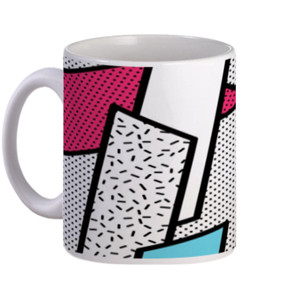 Mug Neo memphis background 9
