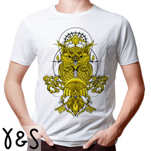 Kaos Owl Artwork LineArt