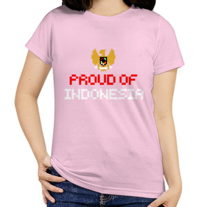 Kaos Pixel Proud of Indonesia