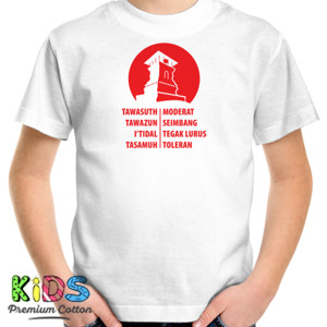 Kaos Menera Kudus - Merah Putih