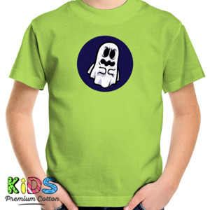 Kaos Kaos Cowok Tema Hantu Putih