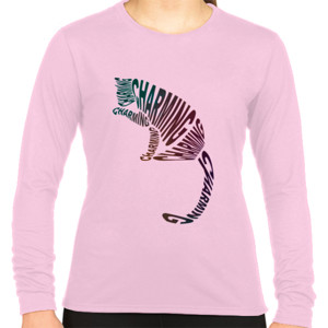 Kaos Charming Cat Tipografi (Typography)