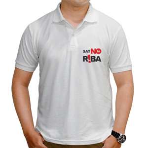 Kaos Polo Say No To Riba