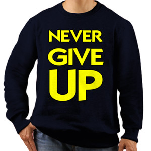 Jaket Sweater NEVER GIVE UP