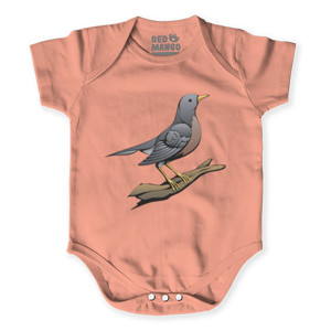Baby Jumper Bird Lover T-Shirt Design