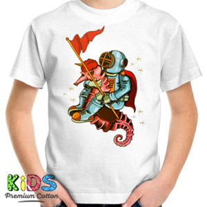 Kaos Penyelam naik kuda laut