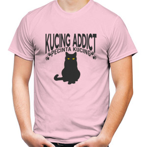 Kaos Kucing Addict