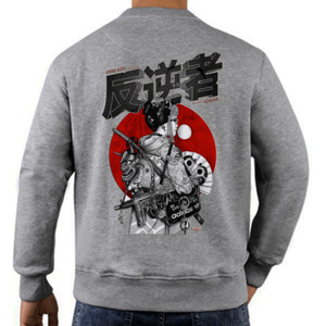 Jaket Sweater kaos retro japan