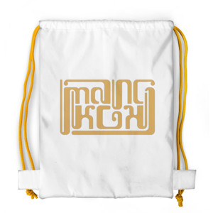 Tas Serut Fullprint Javanese Themed Drawstring Bag “Mangkok”