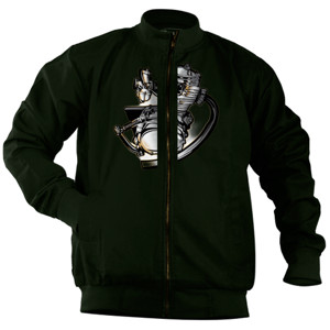 Jaket Bomber Mesin CB 