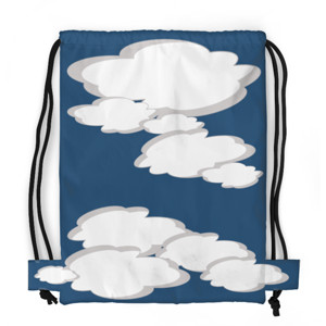 Tas Serut Fullprint Awan (Cloud)