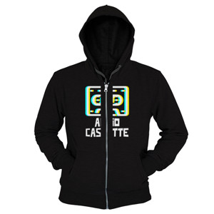 Hoodie Zipper Musik Tahun 80an