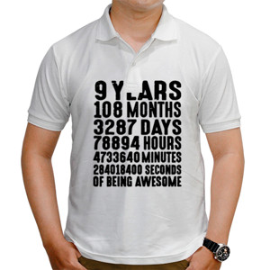 Kaos Polo 9 Years Old 9th  3