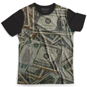 Kaos Fullprint pola dollar