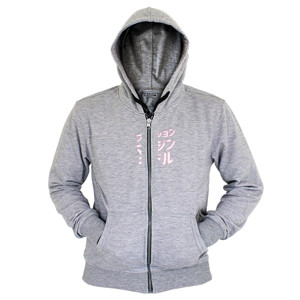 Hoodie Zipper Fashion Magazine Model