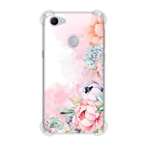 Casing HP Lukisan Tema Bunga Peach